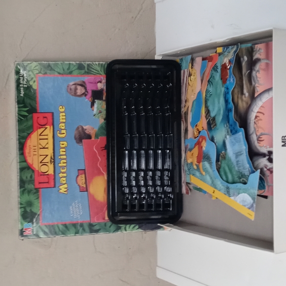 Vintage Disney The Lion King Matching Game 100% Complete. - Picture 2 of 9